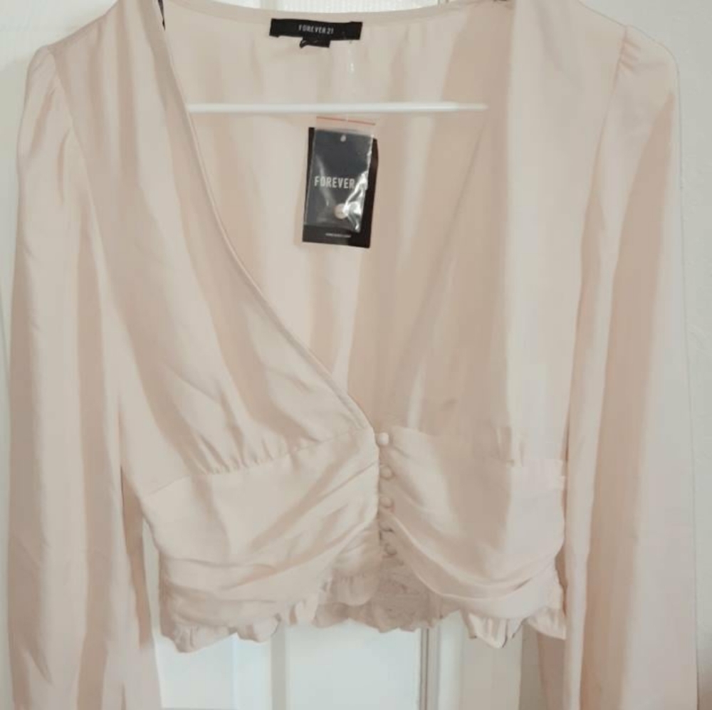 Blush Pink Forever 21 top